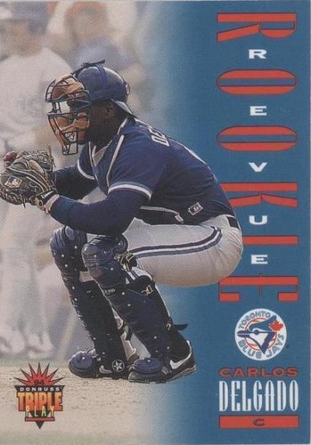 1994 Donruss Triple Play - Carlos Delgado #296