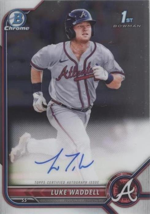 2022 Bowman - Luke Waddell #CPA-LW