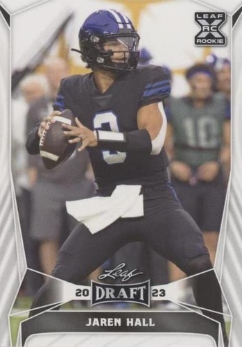 2023 Leaf Draft Jaren Hall #54