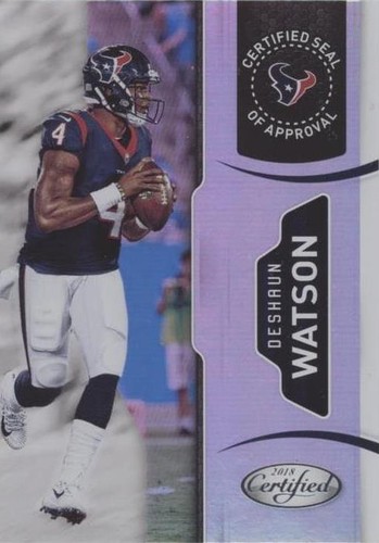 2018 Panini Certified Deshaun Watson #14