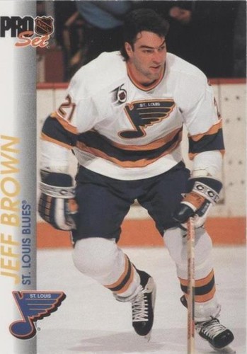 1992-93 Pro Set - Jeff Brown #158
