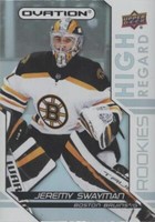 2021-22 Upper Deck Ovation - Jeremy Swayman #HRR-23