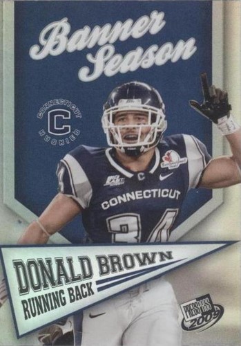 2009 Press Pass Donald Brown #BS-1