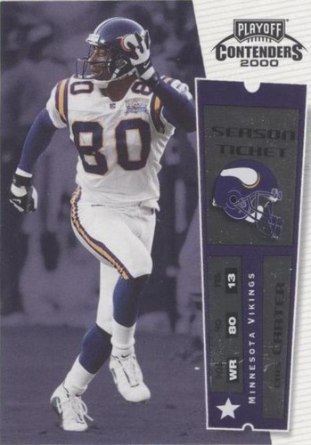 2000 Playoff Contenders Cris Carter #52