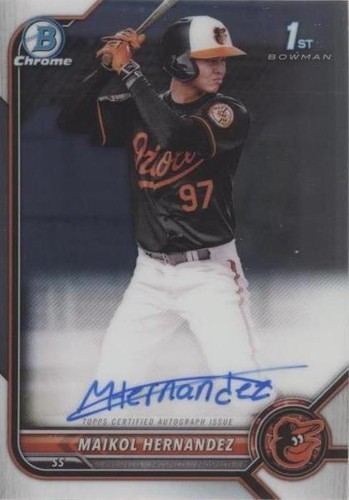 キッコウマンページ 2022 1st Bowman Chrome #BCP-52 Maikol Escotto Pittsburgh