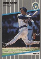 1989 Fleer - Rob Deer #184