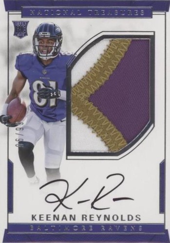 2016 Panini National Treasures Keenan Reynolds #140