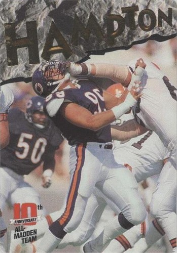 1993 Action Packed All-Madden Team Dan Hampton #12