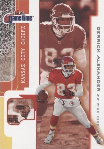 2001 Fleer Game Time Derrick Alexander #102