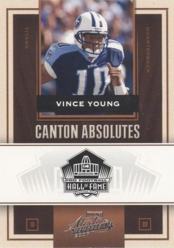 2007 Playoff Absolute Memorabilia Vince Young #CA-4