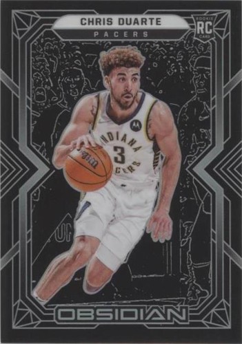 2021-22 Panini Obsidian - Chris Duarte #163