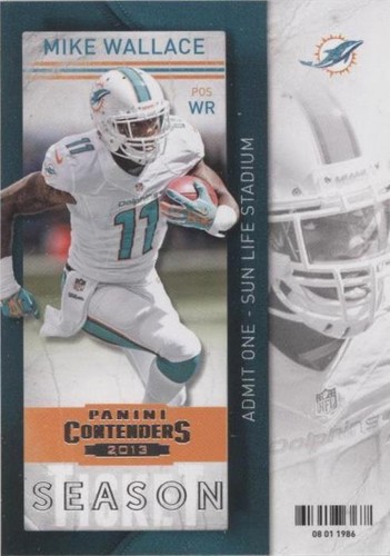 2013 Panini Contenders Mike Wallace #41