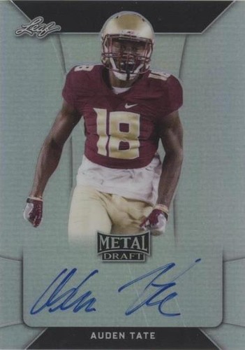 2018 Leaf Metal Draft Auden Tate #BA-AT1