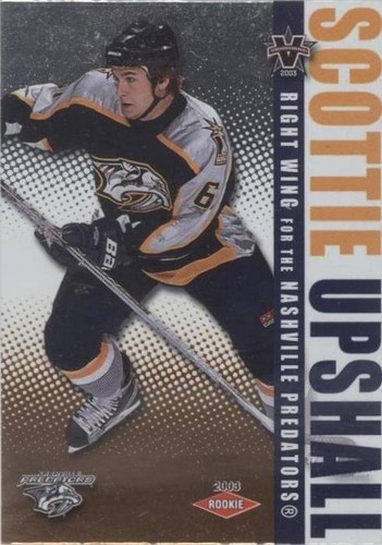 2002-03 Pacific Vanguard - Scottie Upshall #123