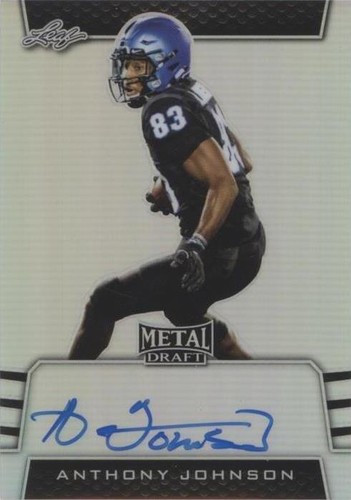 2019 Leaf Metal Draft Anthony Johnson #BA-AJ1