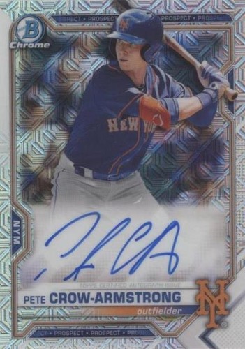 2021 Bowman - Pete Crow-Armstrong #BMA-PC