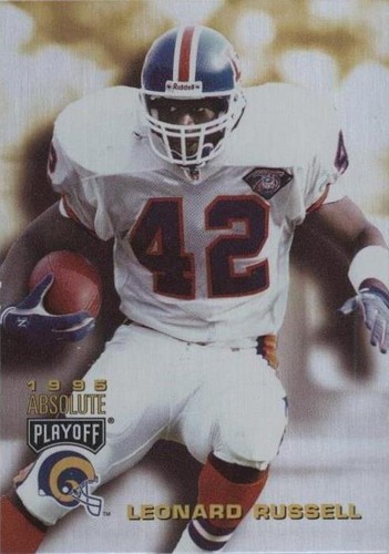 1995 Playoff Absolute Leonard Russell #167