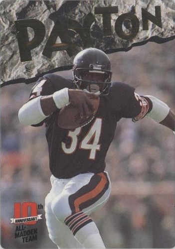 1993 Action Packed All-Madden Team Walter Payton #28