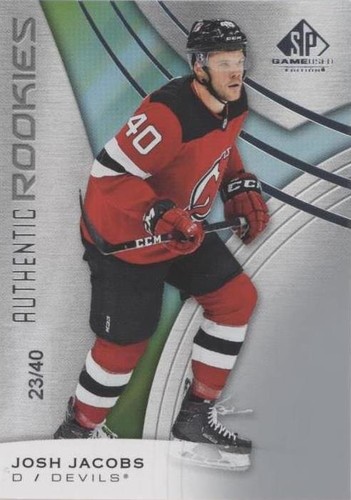 2019-20 Upper Deck SP Game Used - Josh Jacobs #167