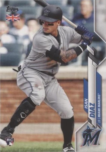 2020 Topps UK Edition - Isan Diaz #168