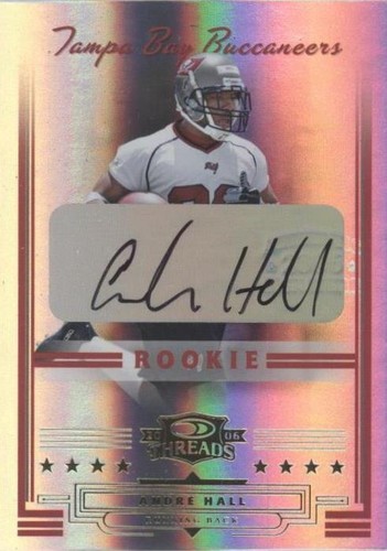 2006 Donruss Threads Andre Hall #264