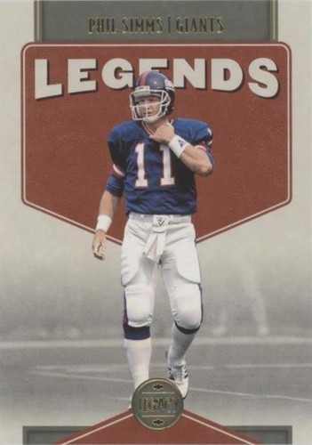 2022 Panini Legacy Phil Simms #124