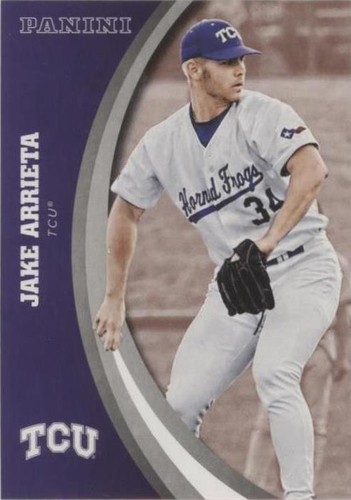 2016 Panini TCU Horned Frogs - Jake Arrieta #36