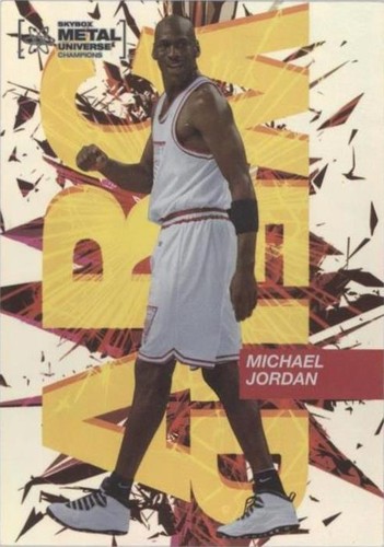 2021 Skybox Metal Universe Champions - Michael Jordan #AW-1