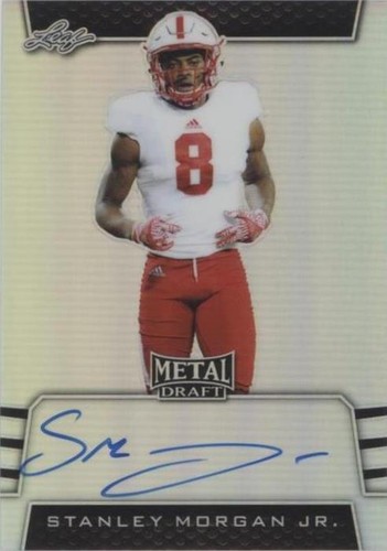2019 Leaf Metal Draft Stanley Morgan Jr. #BA-SM1