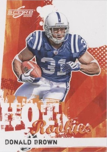 2009 Score Donald Brown #9