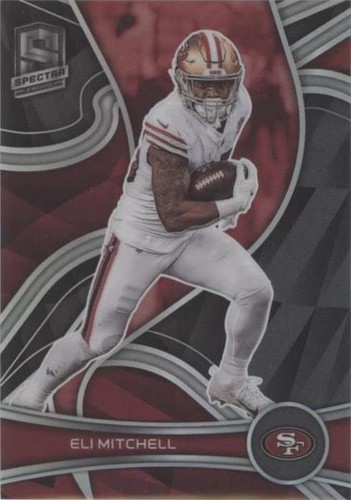 2022 Panini Spectra Elijah Mitchell #80