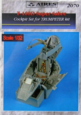 Aires 1/32 F-100D Super Sabre Cockpit Set for Trumpeter kit 2070