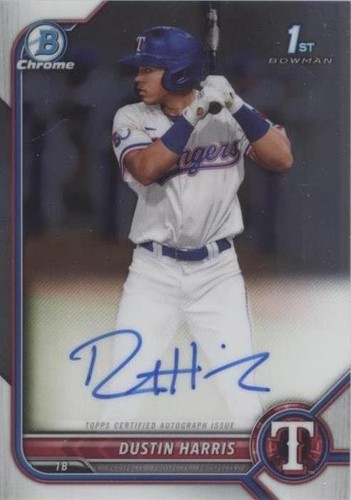 2022 Bowman - Dustin Harris #CPA-DHR