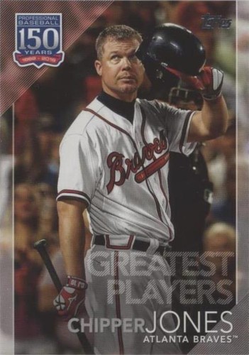 2019 Topps - Chipper Jones #GP-12