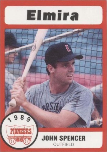 1989 Bill Pucko Elmira Pioneers - John Spencer #20