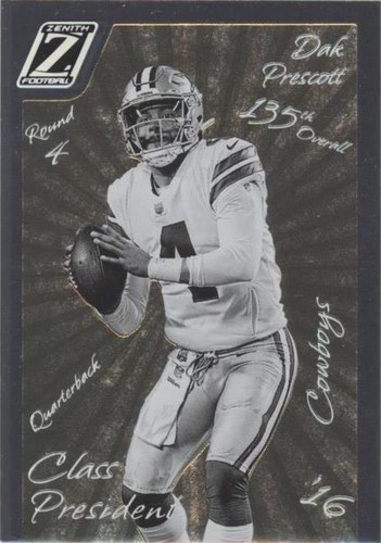 2022 Panini Zenith Dak Prescott #CP-2016