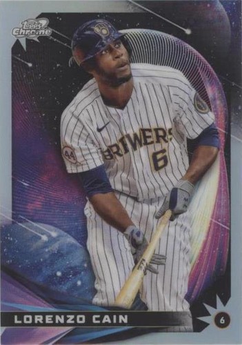 2022 Topps Cosmic Chrome - Lorenzo Cain #SG-24