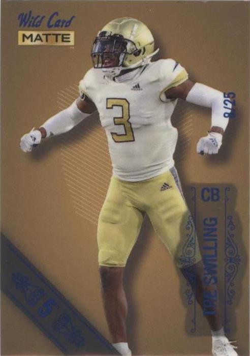 2022 Wild Card MATTE Tre Swilling #MB-106