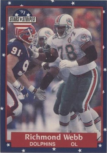1991 Stars 'n Stripes Richmond Webb #42