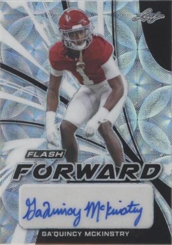 2022 Leaf Flash Ga’Quincy McKinstry #FF-GM1
