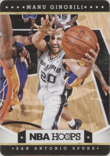 2012-13 NBA Hoops Taco Bell - Manu Ginobili #48