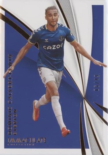 2021 Panini Immaculate Collection Dominic Calvert-Lewin #120