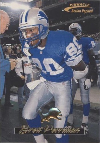 1996 Pinnacle Action Packed Brett Perriman #103