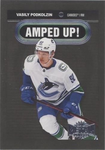 2021-22 Skybox Metal Universe - Vasily Podkolzin #AU-23