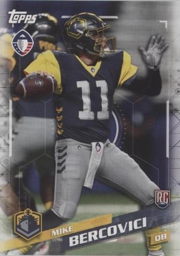 2019 Topps Alliance of American Football Mike Bercovici #111