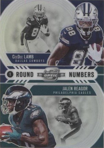 2020 Panini Contenders Optic CeeDee Lamb Jalen Reagor #RN5