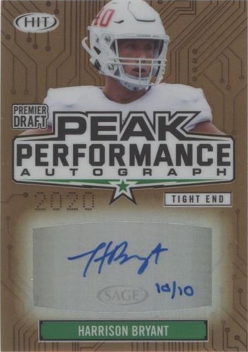 2020 Sage Hit Harrison Bryant #PKA-HB