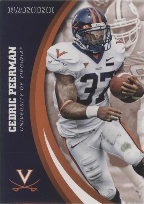 2016 Panini University of Virginia Cavaliers Cedric Peerman #14