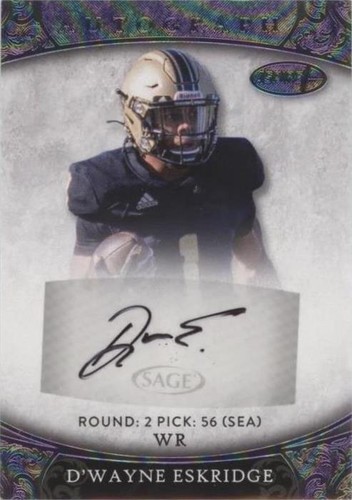 2021 Sage Aspire D'Wayne Eskridge #ASP-30
