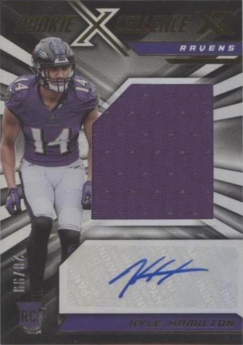 2022 Panini XR Kyle Hamilton #RXE-KH